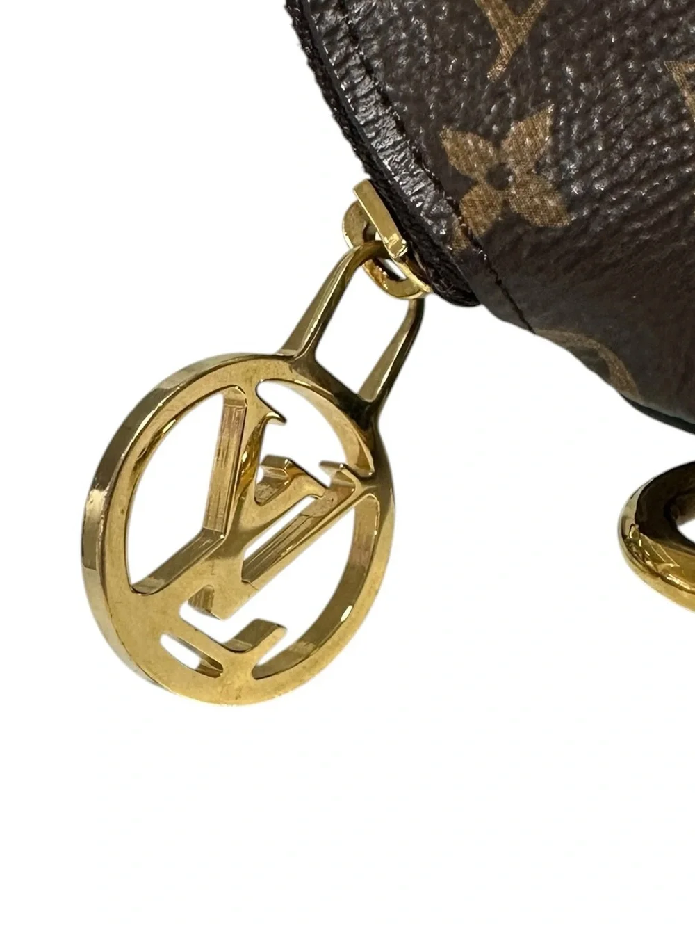 Louis Vuitton Monogram Multi Pochette Accessories Round Coin Purse